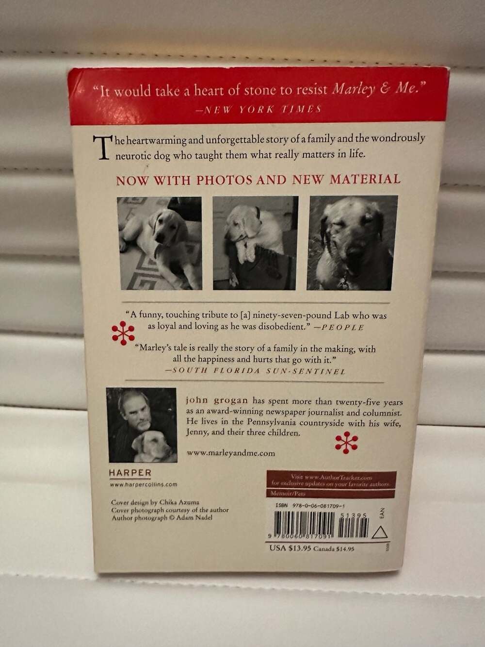 Marley & Me: Life and Love with the World's Worst Dog by John Grogan (Paperback) - Picture 2 of 4